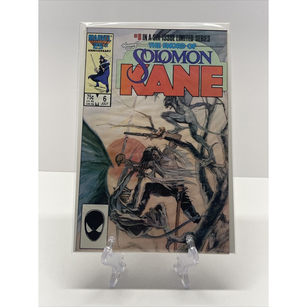 The Sword of Solomon Kane #6 Jul 1986 Marvel Comics Limited Series